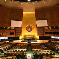 General Assembly Hall, United Nations, New York, USA (Lúčnica 24.10.2017)