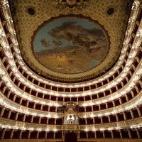 Teatro di San Carlo Neaples, Italy (Lúčnica 26.9.1969)