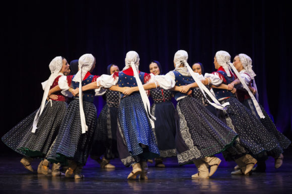 65. výročie Lúčnice: Handelci na tanci. Foto: Matúš Lago