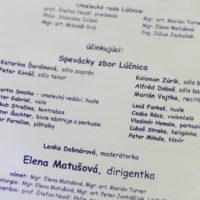 Slovenská pieseň v čase - premiéra 14.11.2015 (autor foto: Pavel Kováč)