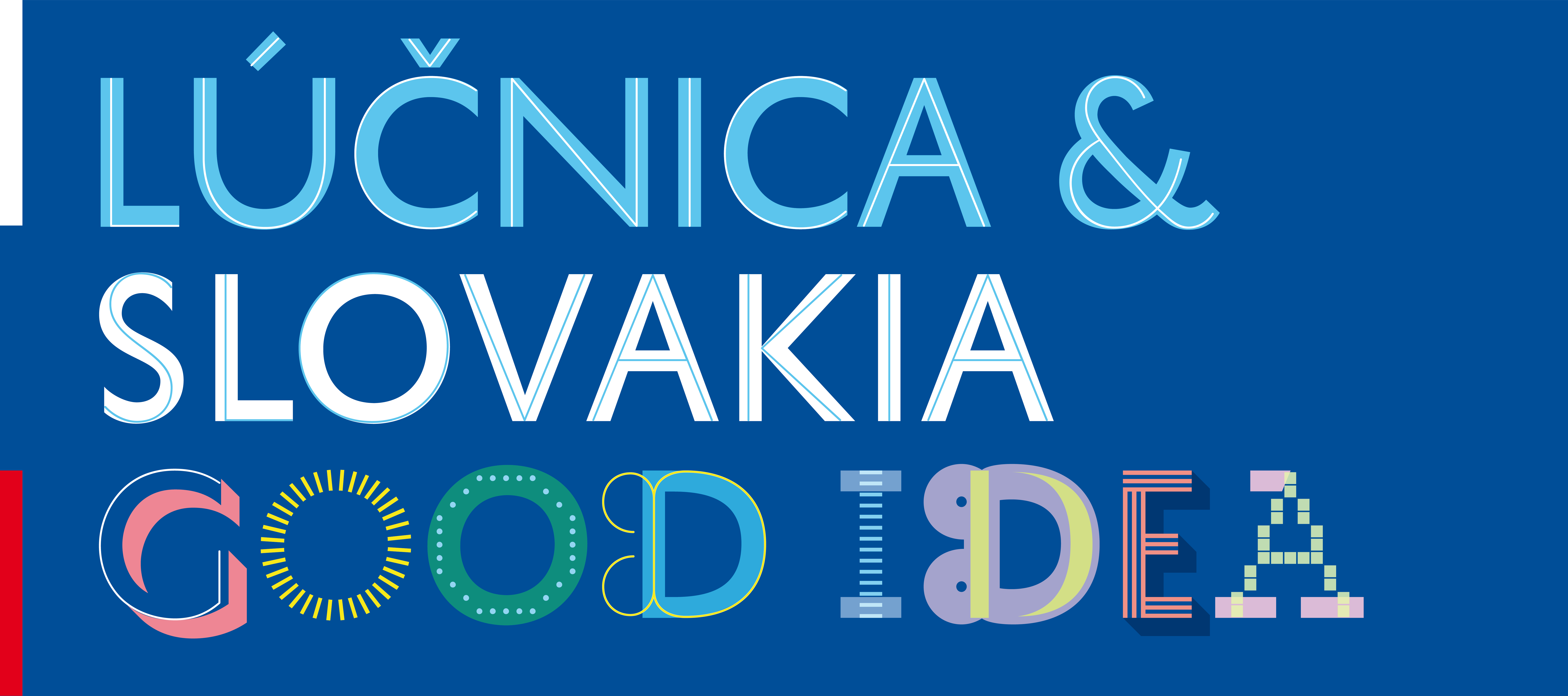 Logo Lúčnica & Slovakia Good Idea. 