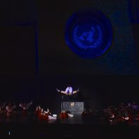 Lúčnica performed at United Nations Day concert. Photo: Pavol Harum.