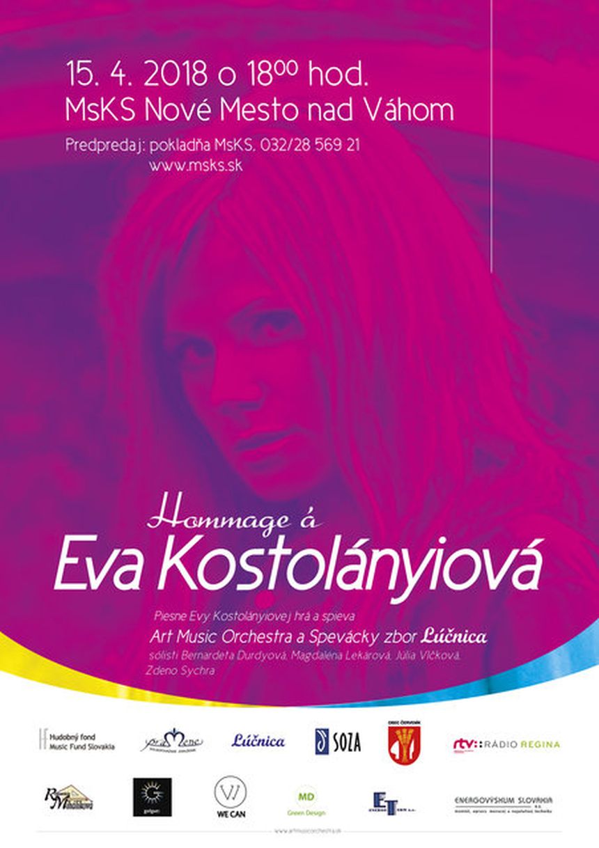 Hommage á Eva Kostolányiová - Nové Mesto nad Váhom