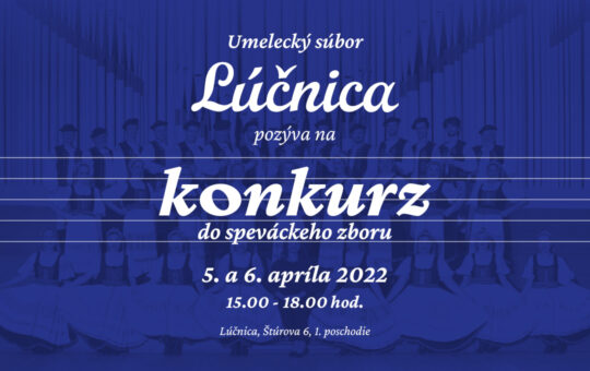KONKURZ DO SPEVÁCKEHO ZBORU