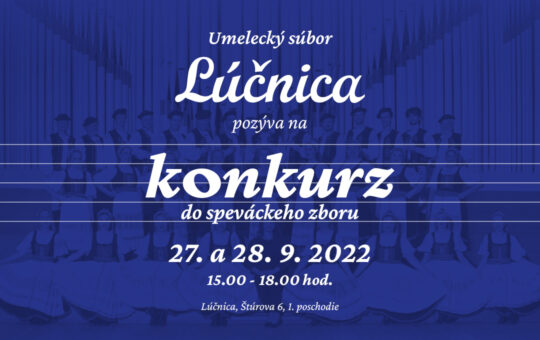 Konkurz do speváckeho zboru